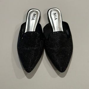 Mia Black Mule Size 8.5